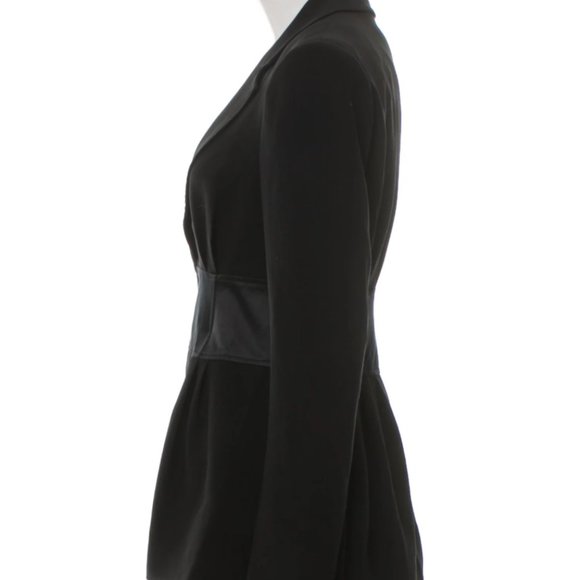 Cinq a Sept Lane Corset Waist Blazer in Black, GUC - Picture 5 of 7